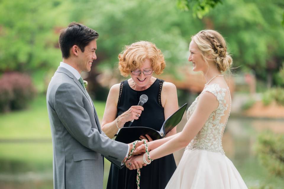 Handfasting ceremony