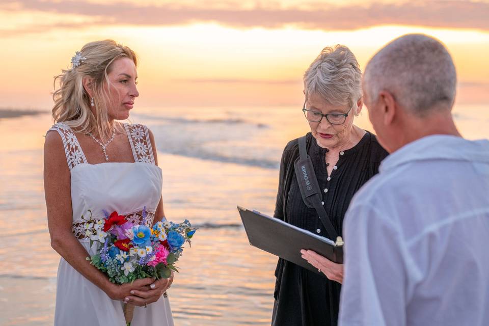 Sunrise Beach Wedding