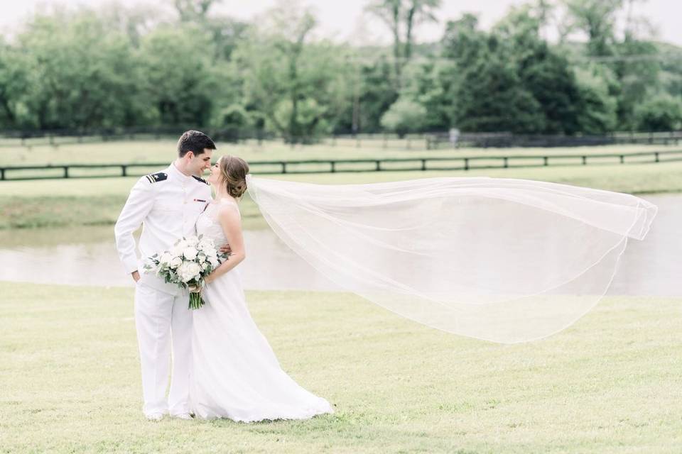 Groom and bride