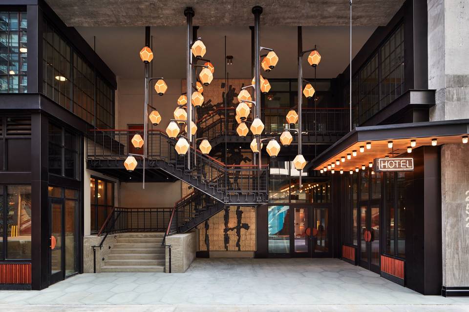 Event entrance