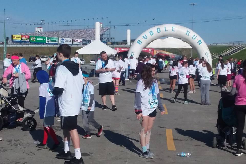 Louisville Bubble Run