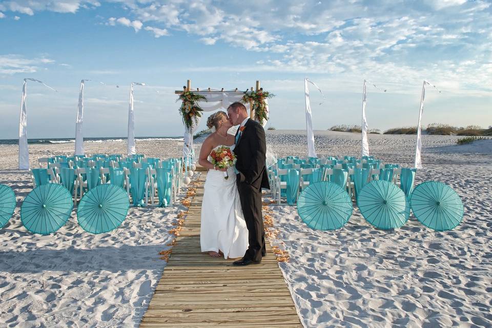 Beach wedding