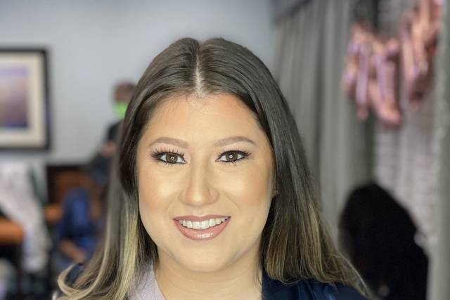 Glam look