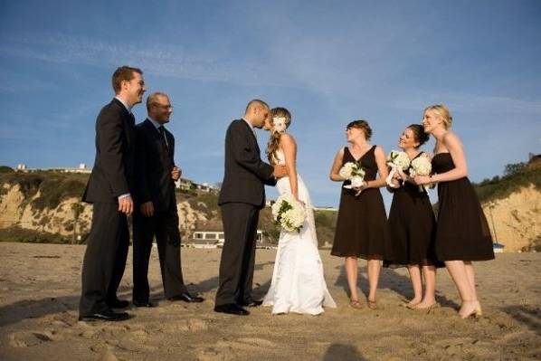 Wedding kiss