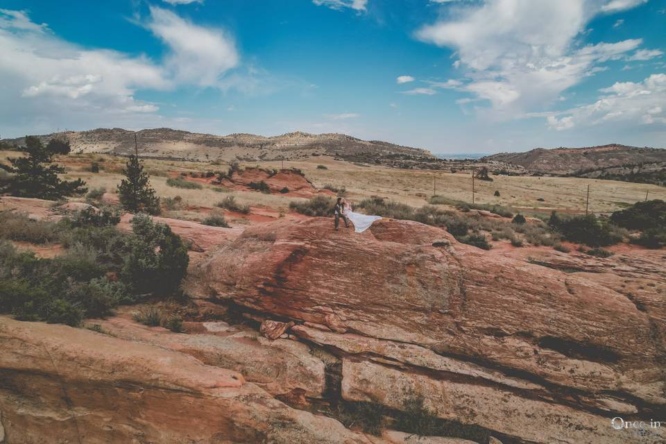 Drone Wedding Photography