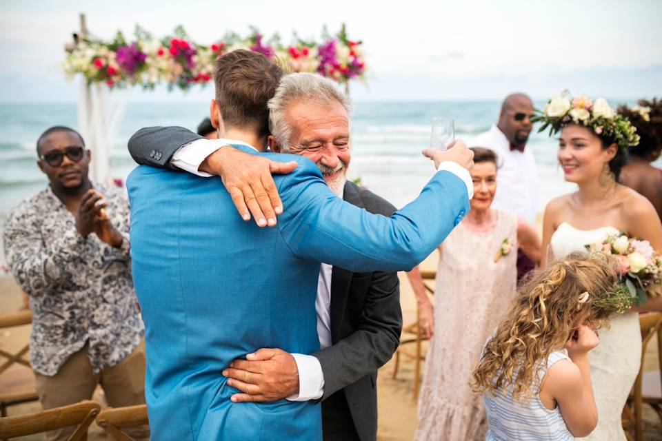 Family Celebrating