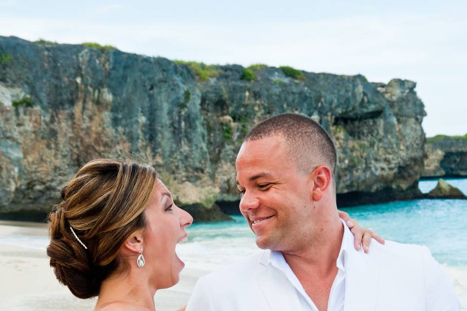 Canadian Bride & Bajan Groom