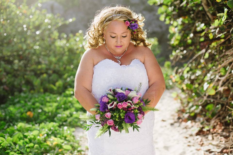 Sunnie, Bride from St. Kitts!