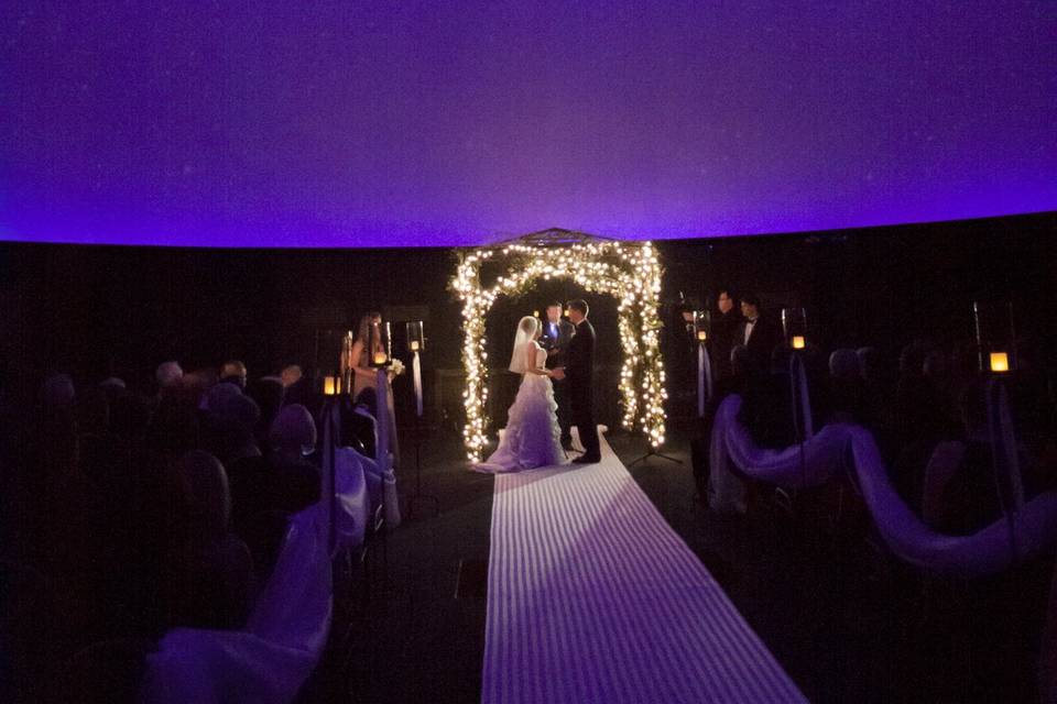 Franklin Institute wedding