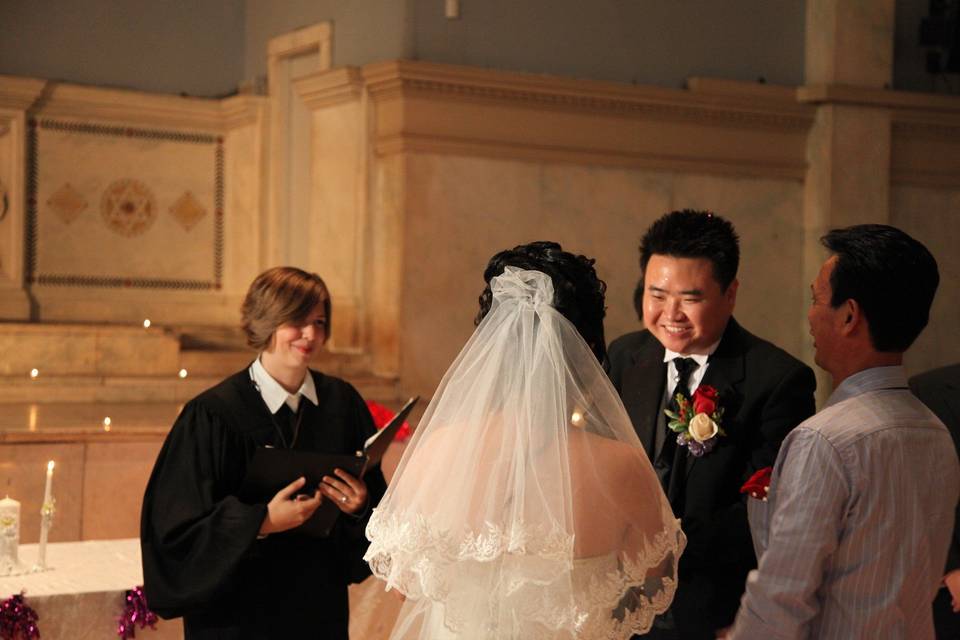 Rev. Emily M. Brown, Wedding Officiant
