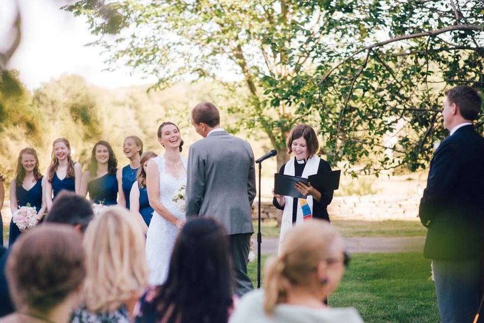 Rev. Emily M. Brown, Wedding Officiant