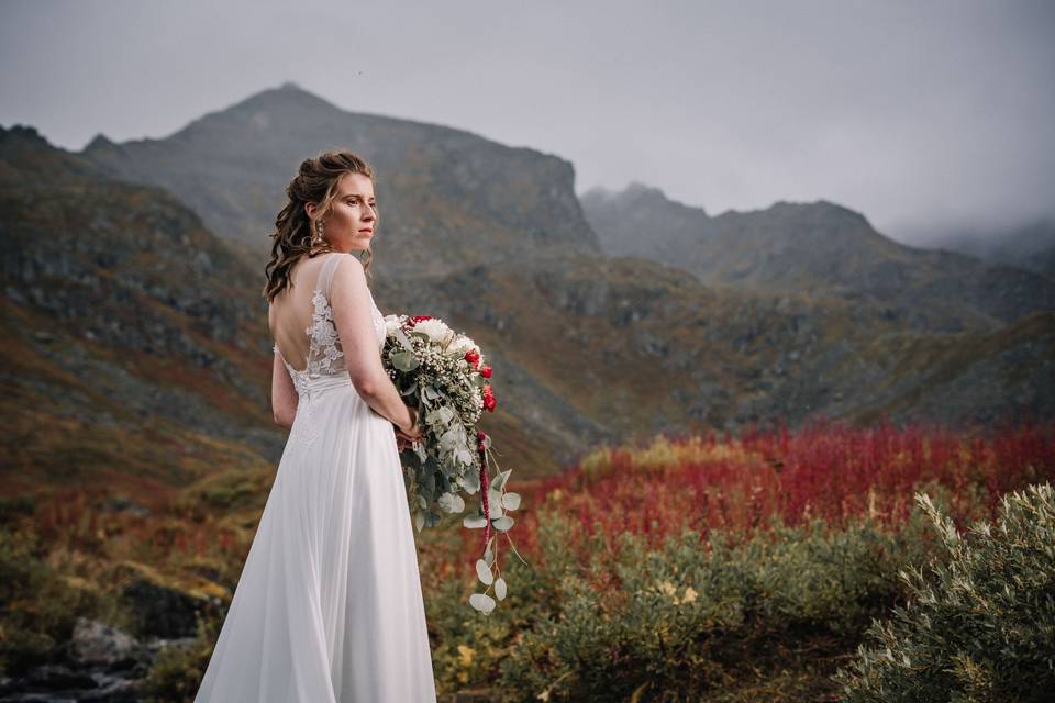 Bridal Shots in Hatcher Pass