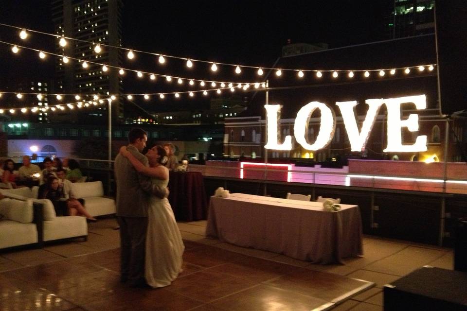 First dance