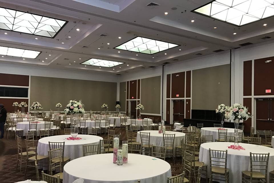 Reception layout