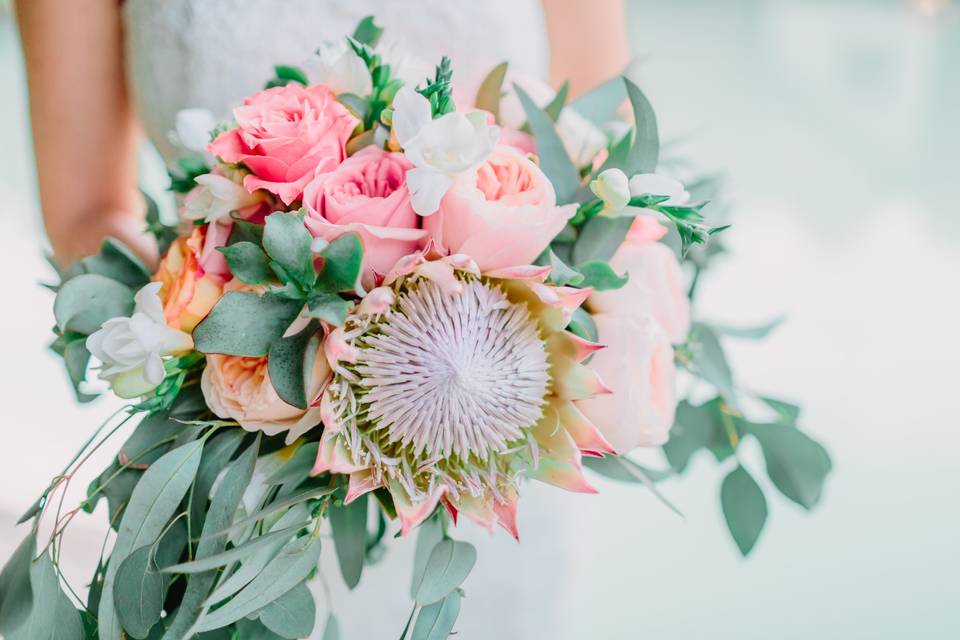 Modern Tropical Bouquet