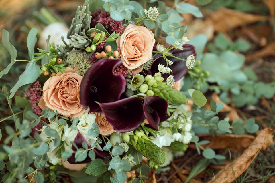 Fall Bridal Bouquet