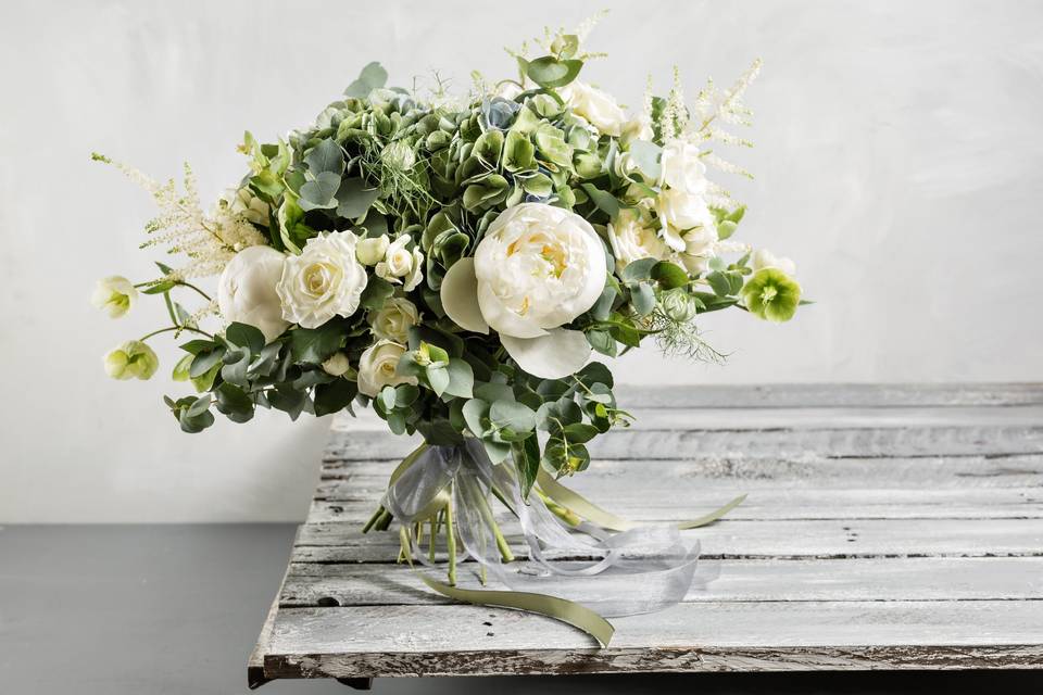 Antique Hydrangea Bouquet
