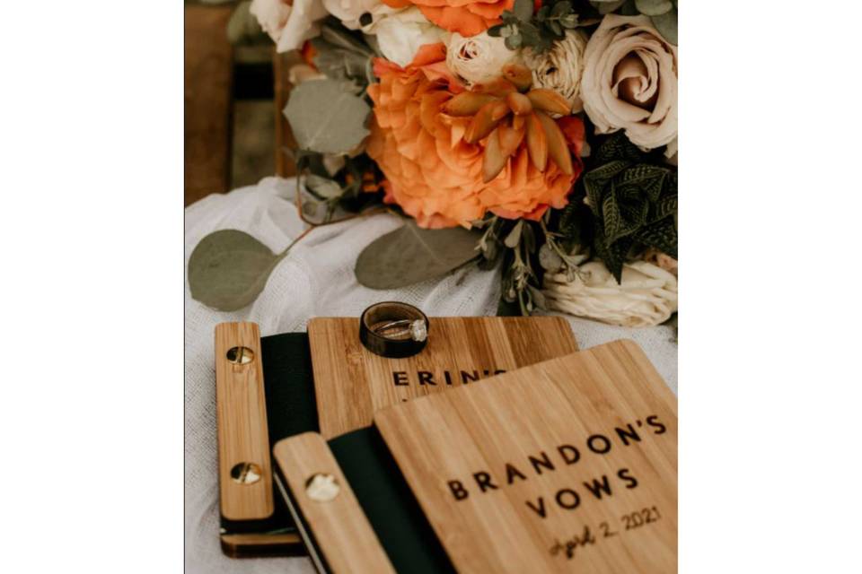 Elopement vow books