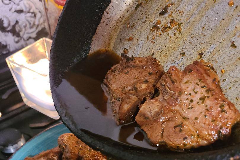Lamb Chop Dinner