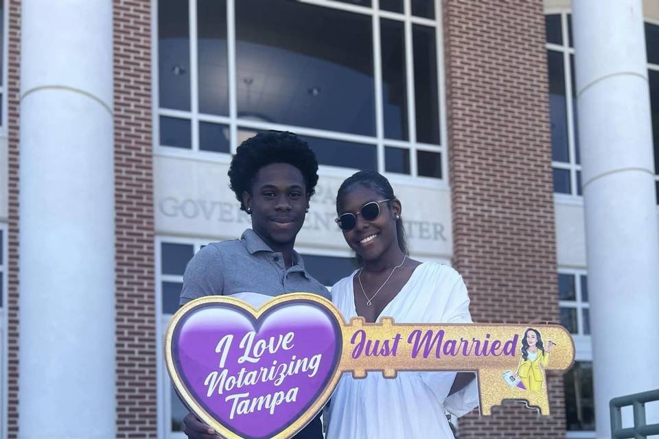 Married on Courthouse Steps