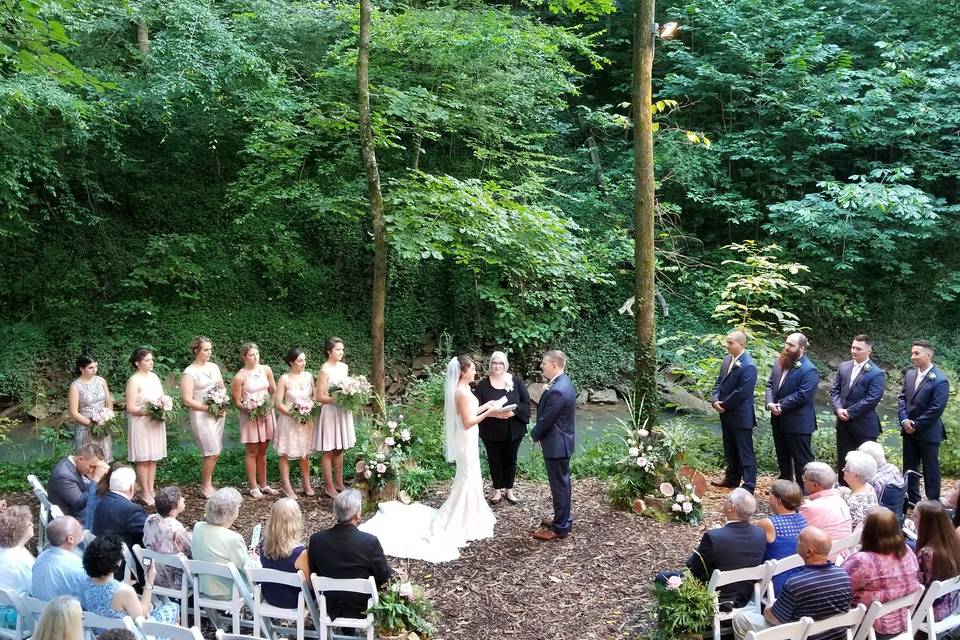 Forest wedding