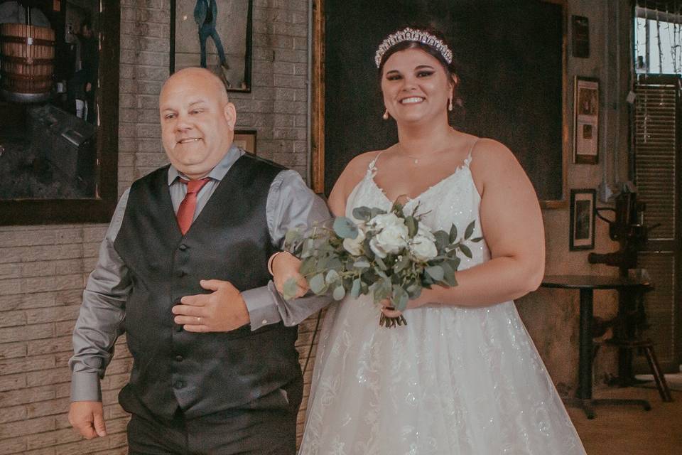 Bridal entrance