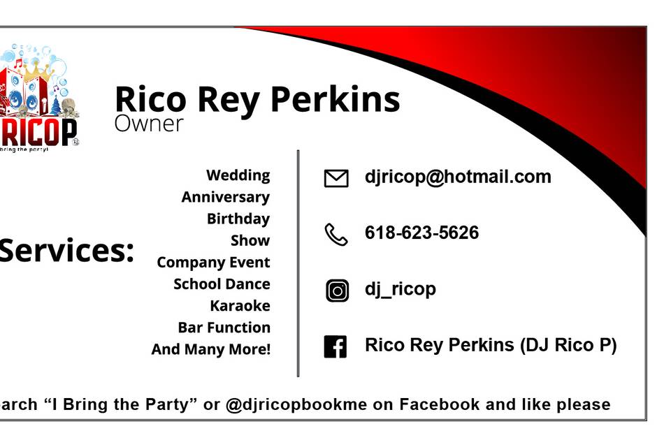 Business Card back