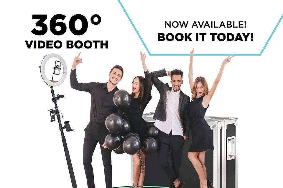 Flyer back 360 Video Booth