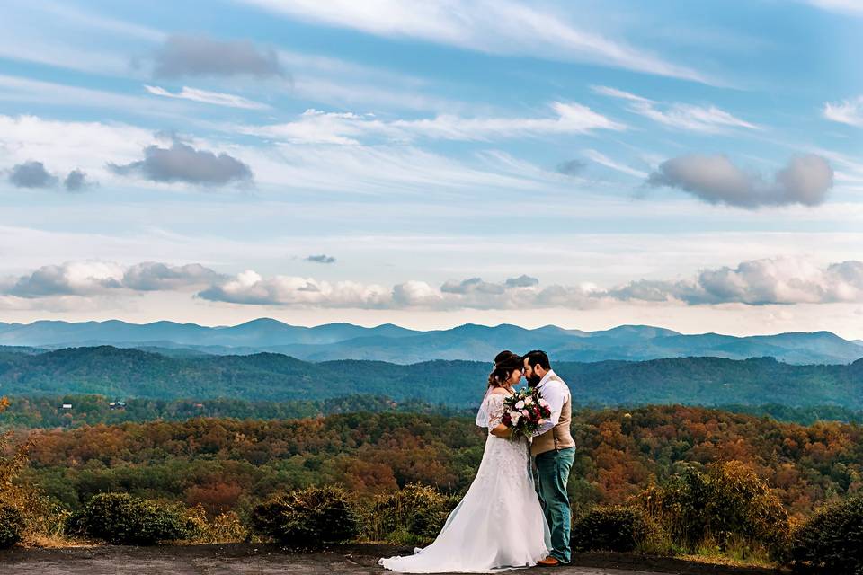 Georgia Mountain Top Wedding