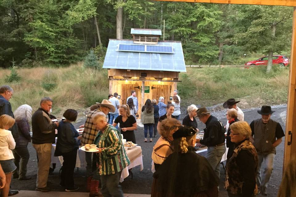 Restrooms by the Barn