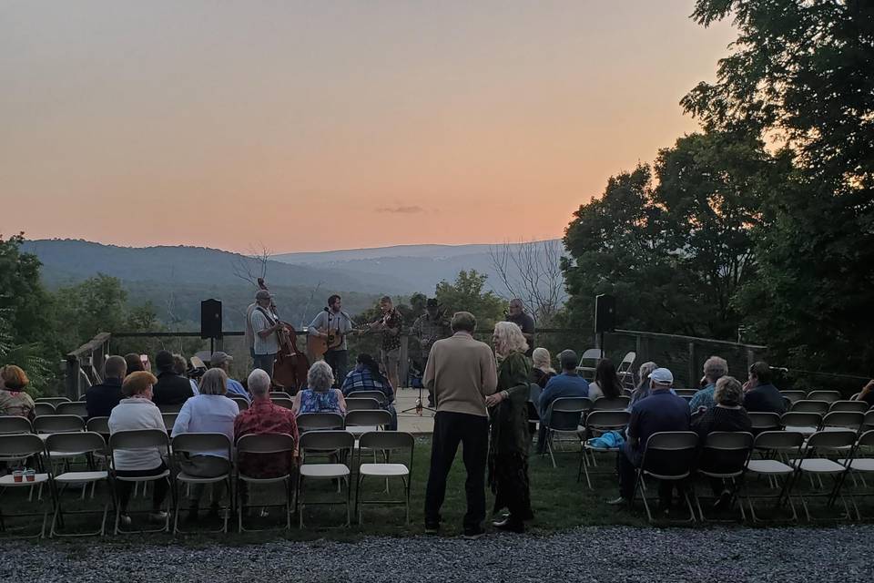 Music on the Overlook Deck