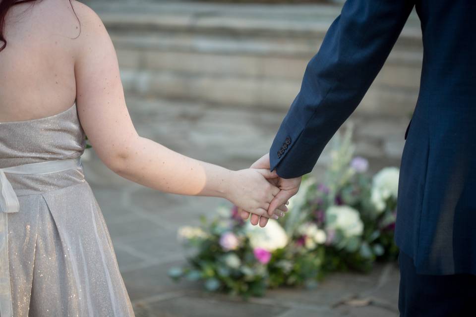 Intimate elopement