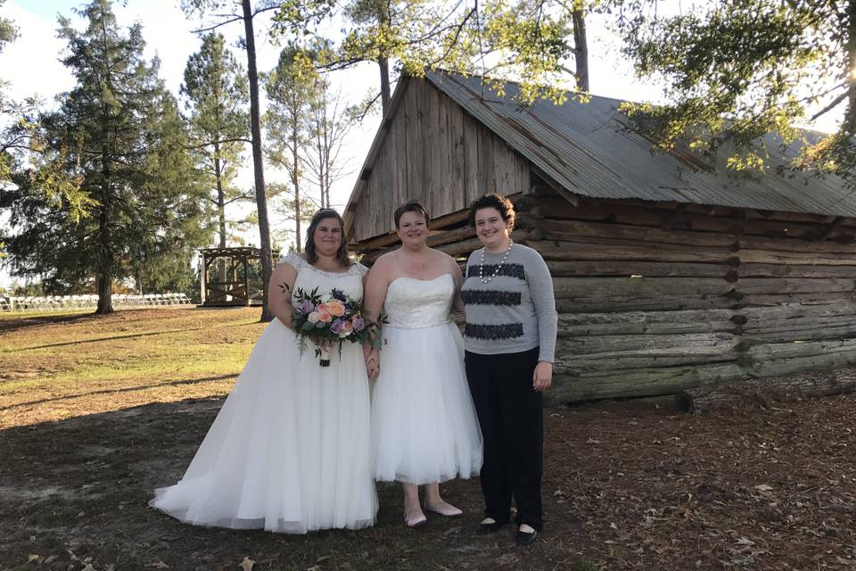 Rustic countryside wedding