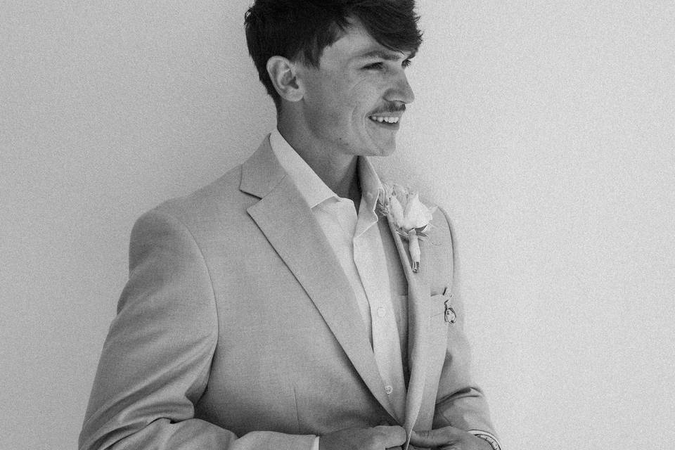 Portraits for the groom