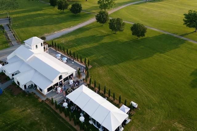 Aerial of venue