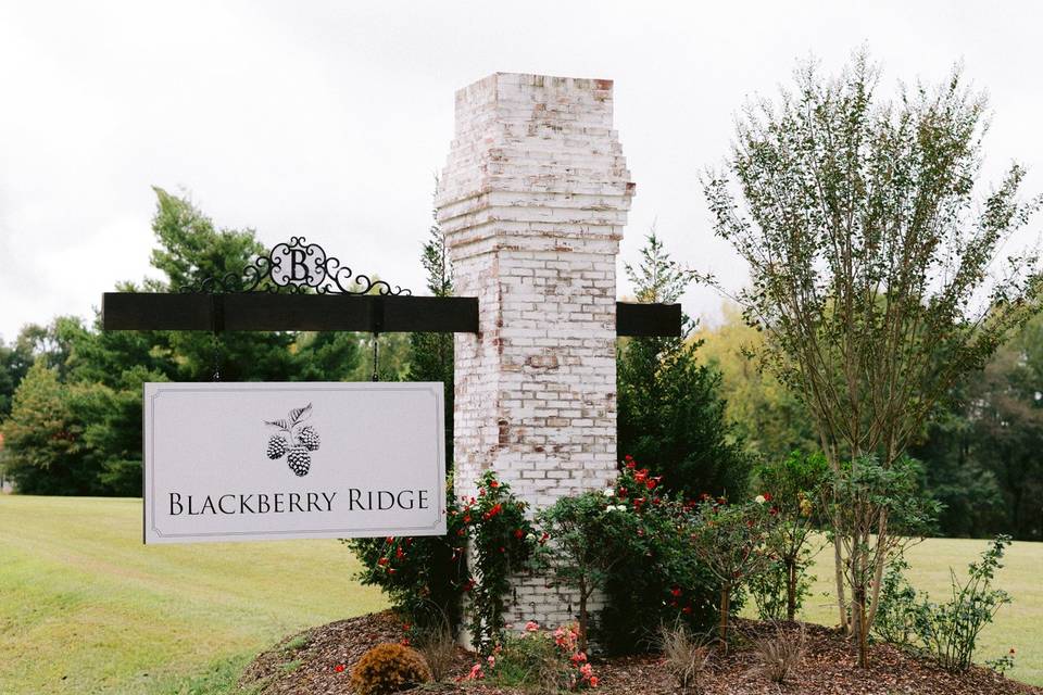 Entry sign