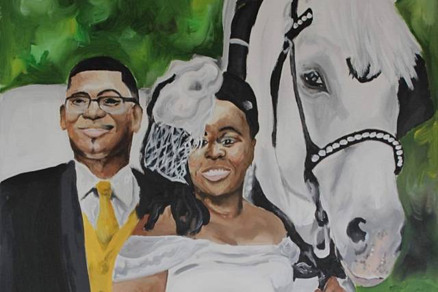 Portrait of couple