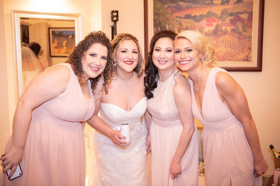 Bride and Bridal party