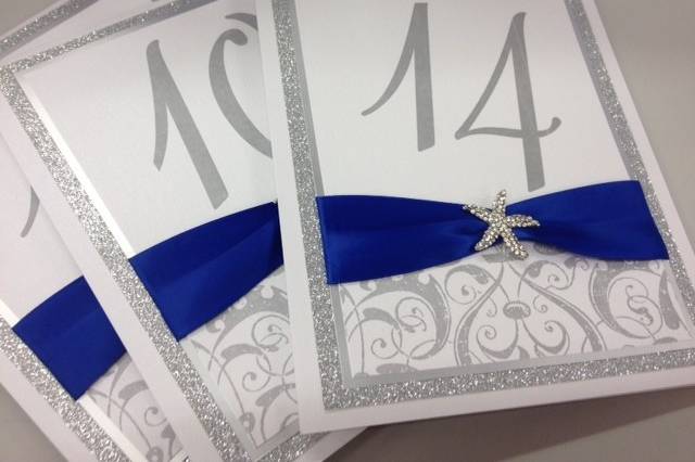 Starfish Wedding Table Numbers.
Visit our website for more pictures and contact information! Http://www.FortLauderdaleInvitations.com !