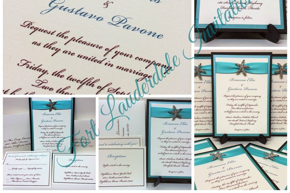 Fort Lauderdale Invitations