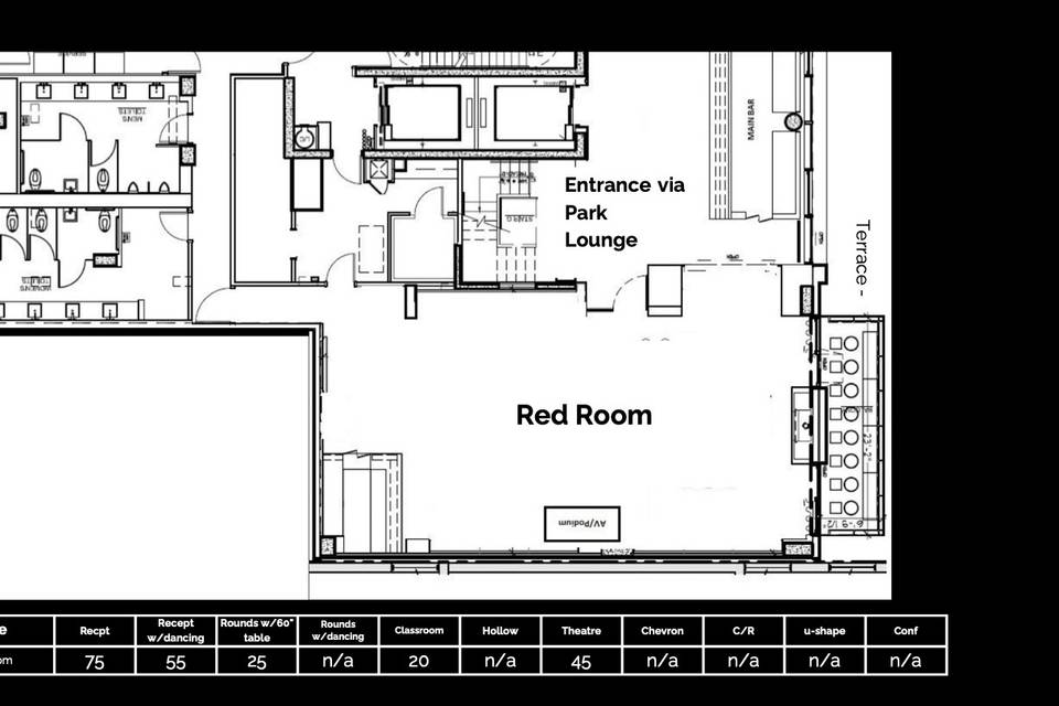 Red Room Floorplan