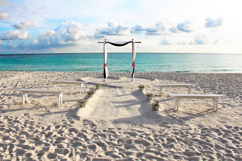 Beach wedding