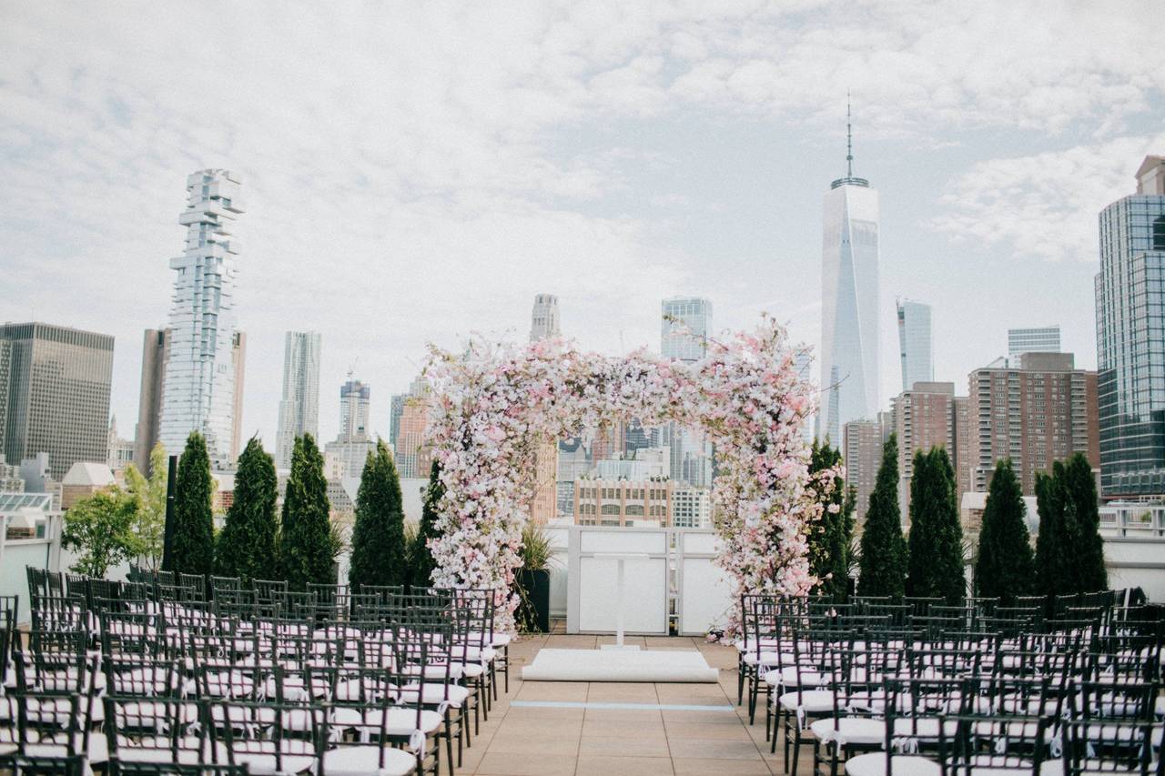 Rooftop wedding store