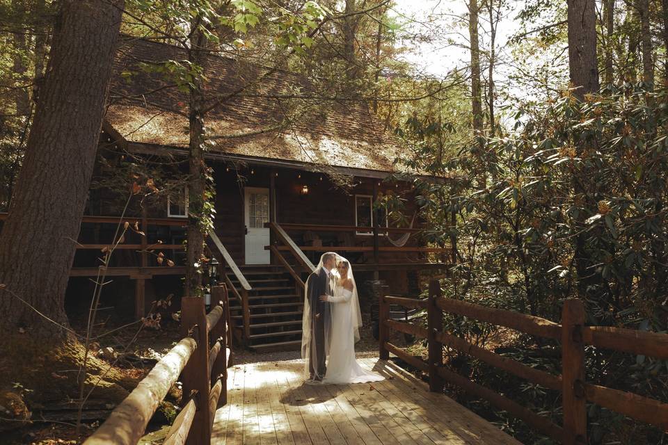 Bridge to Moss Cabin