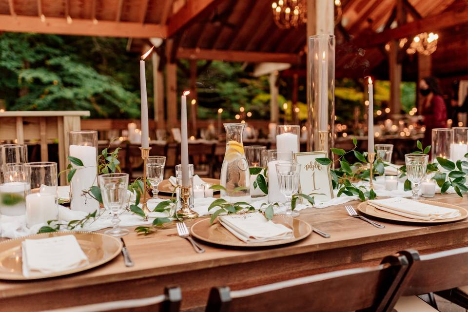 Florist Tablescape