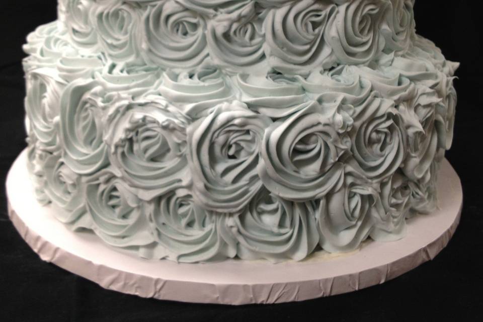 Buttercream Rose Pattern
