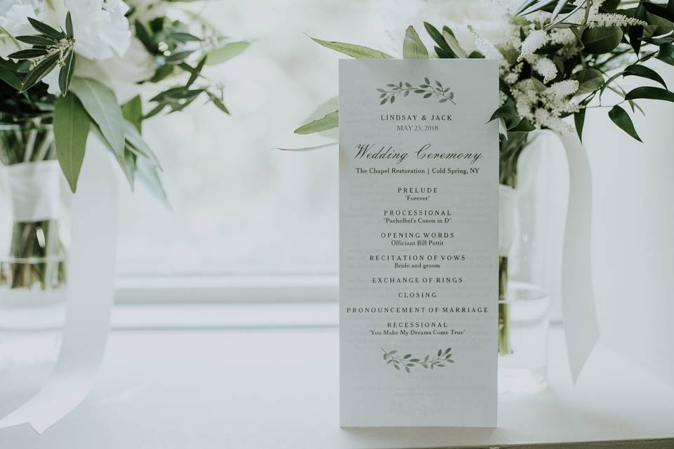 Wedding invitations