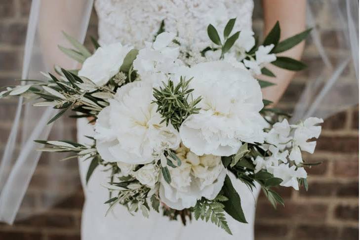 White flowers