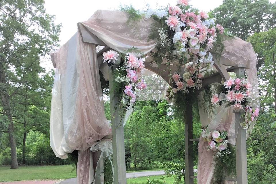 Floral Arch for Wedding