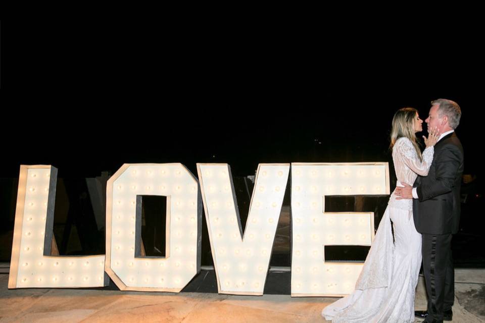 Love marquee